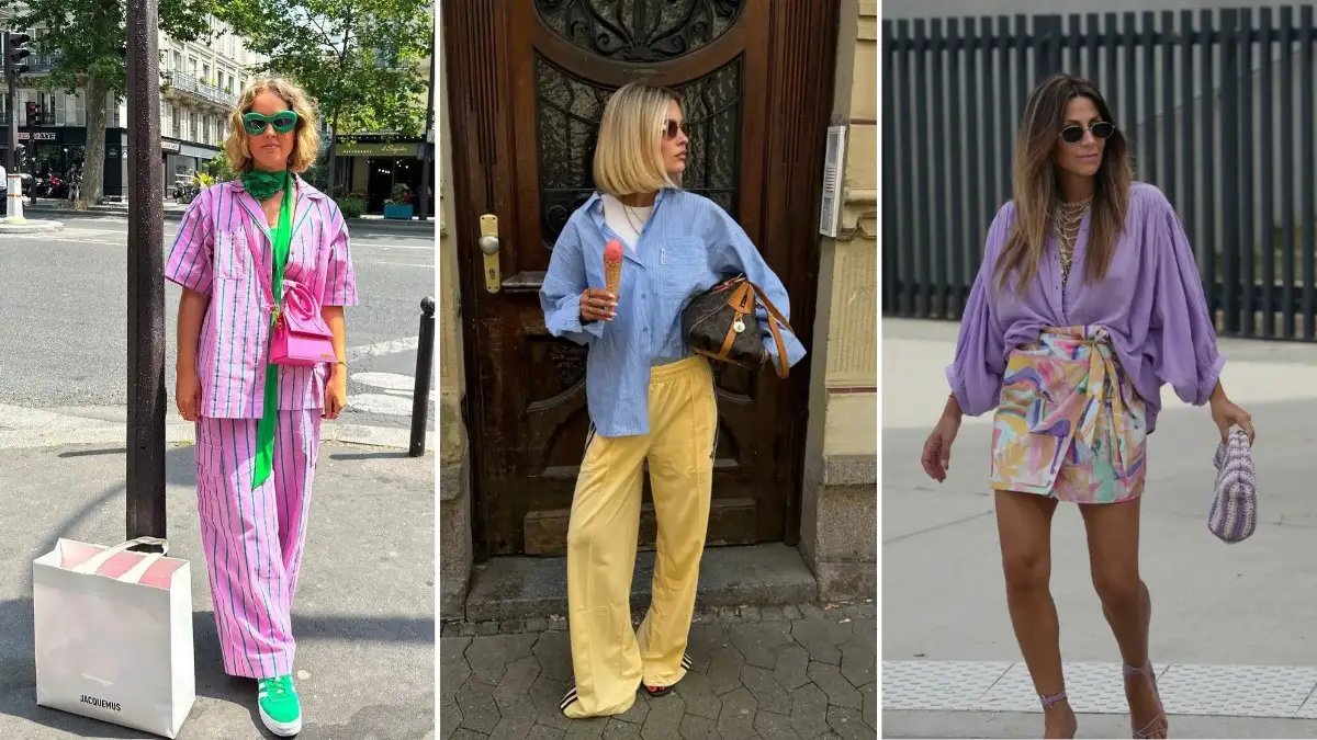 15 Color Pop Streetwear Outfits Women Are Gravitating Toward This Summer