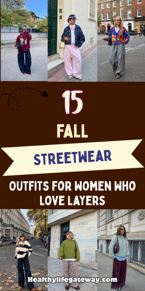 15 Fall Streetwear Outfits for Women Who Love Layers