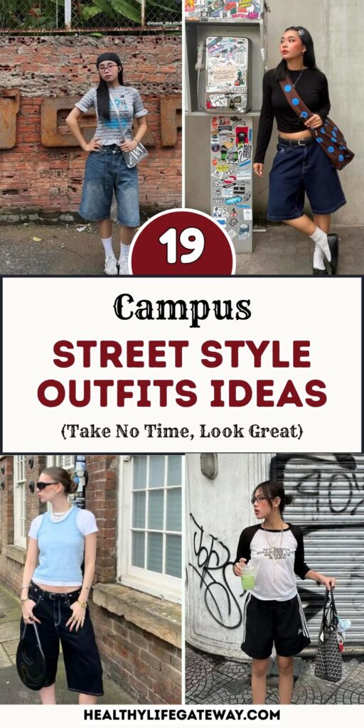 19 Campus Street Style Outfits That Take No Time, Look Great