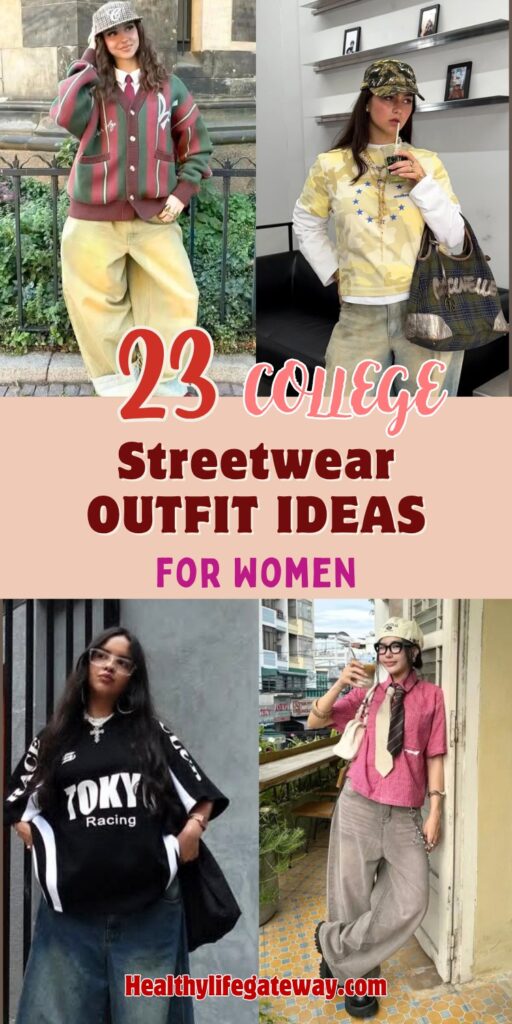 23 College Streetwear Outfit Ideas for Women Who Want to Look Effortlessly Cool