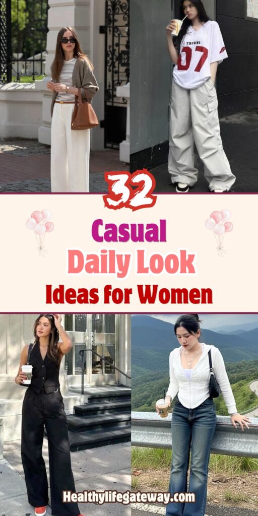  32 Casual Daily Look Ideas Women Are Saving Right Now