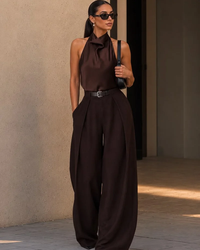 Chocolate Brown Monochrome Set