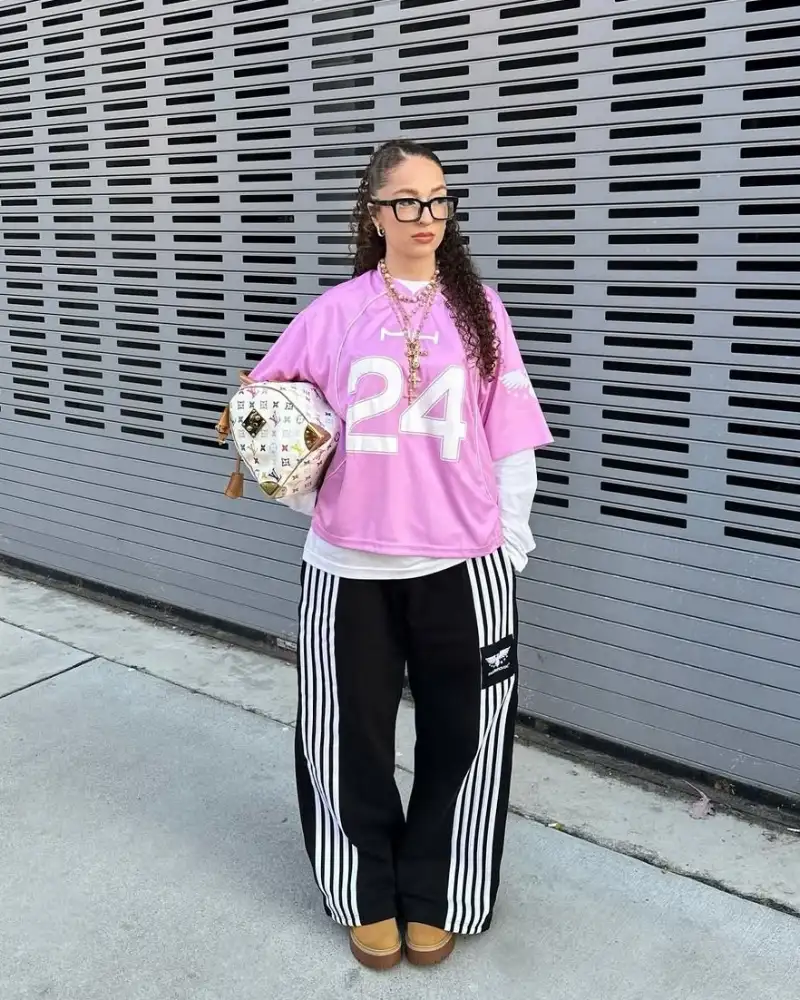 How to Wear a Pink Jersey Without It Feeling Like a Stylish