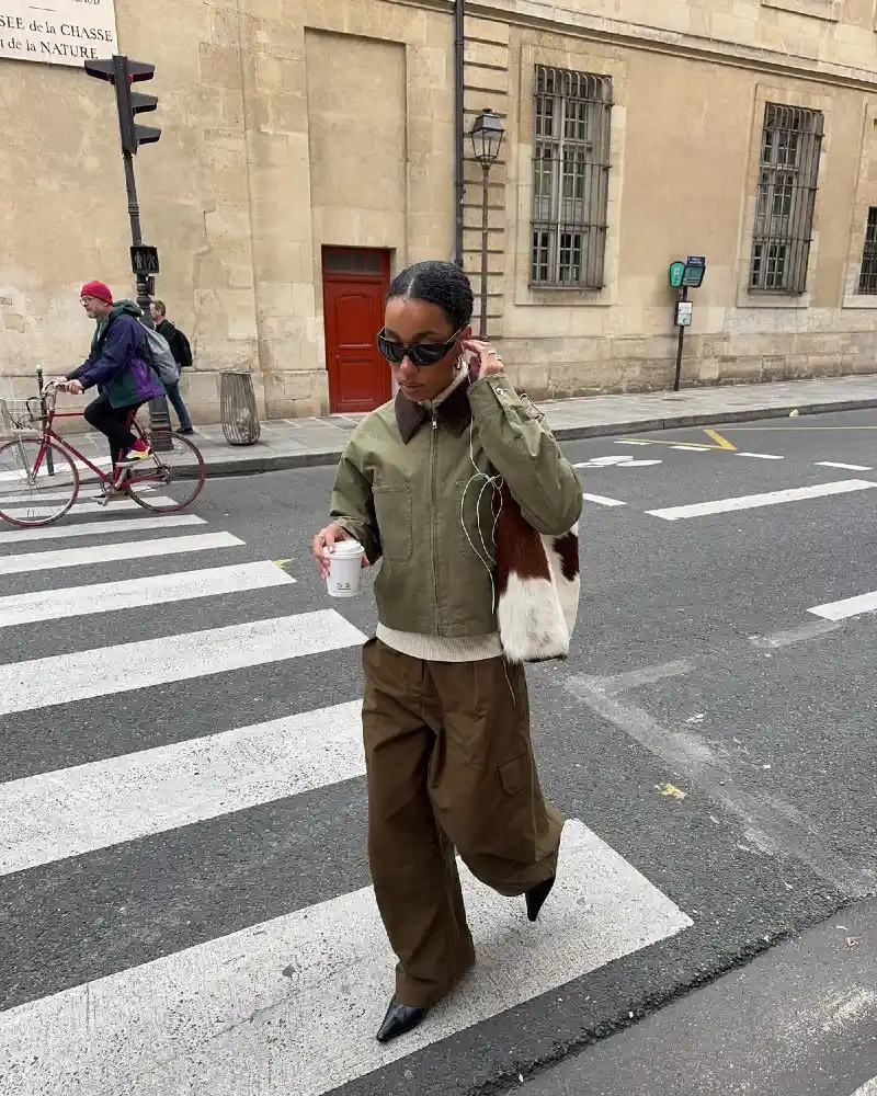 Olive Cargo Jacket Proof Simple Outfits Can Be Stunning