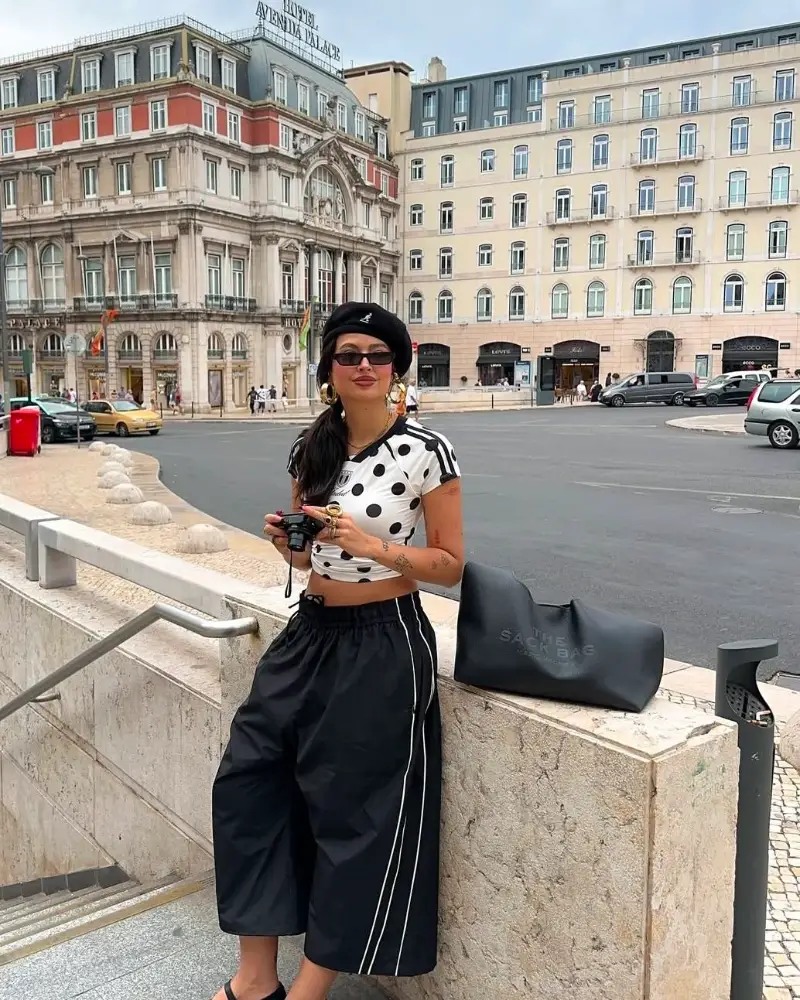 Polka Dot and Stripe Combo That Actually Makes Sense