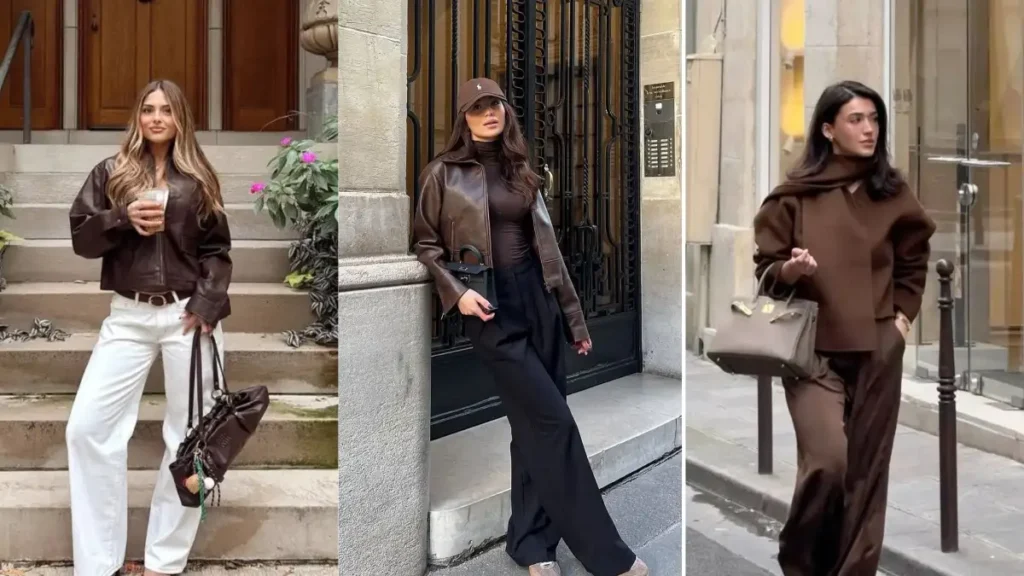 12 Fall Streetwear Outfits in Chocolate Brown Tones