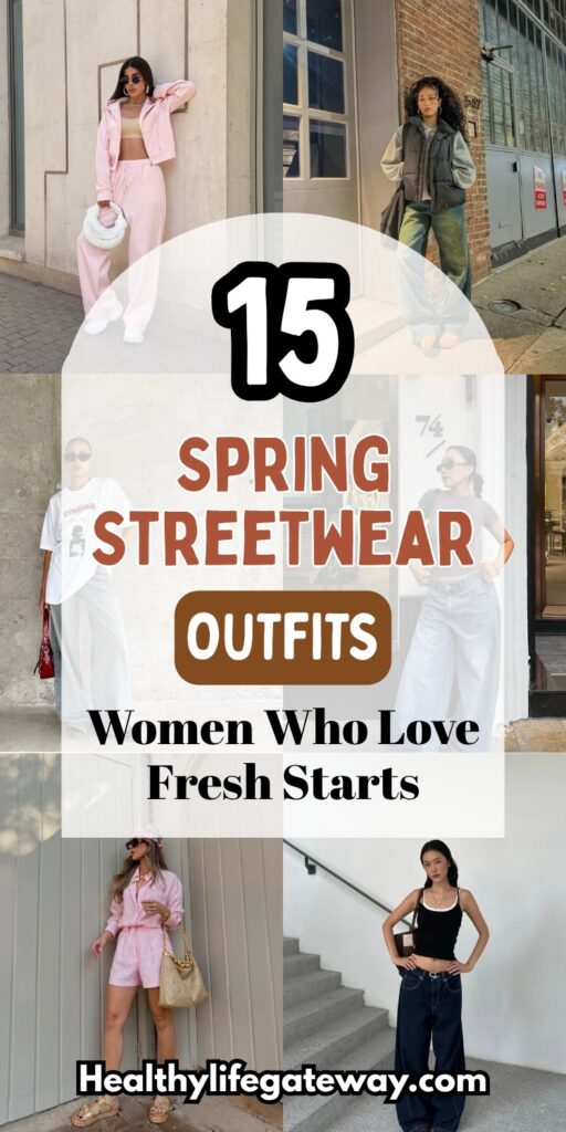 15 Spring Streetwear Outfits for Women Who Love Fresh Starts