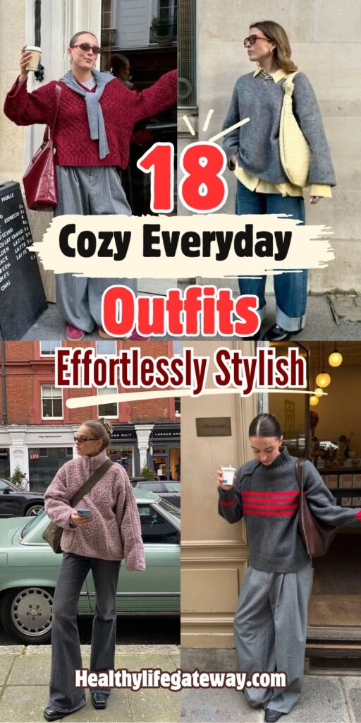 18 Cozy Everyday Outfits for the Effortlessly Stylish Woman