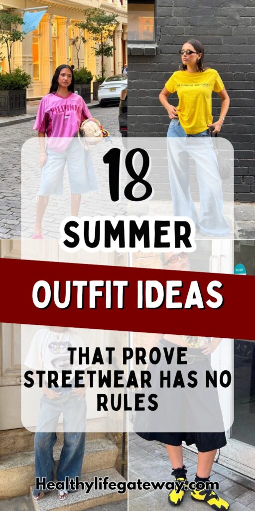 18 Summer Outfit Ideas That Prove Streetwear Has No Rules