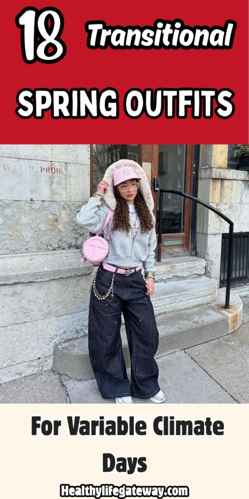 18 Transitional Spring Outfits for Variable Climate Days
