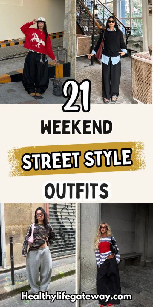 21 Weekend Street Style Outfits for City Exploring