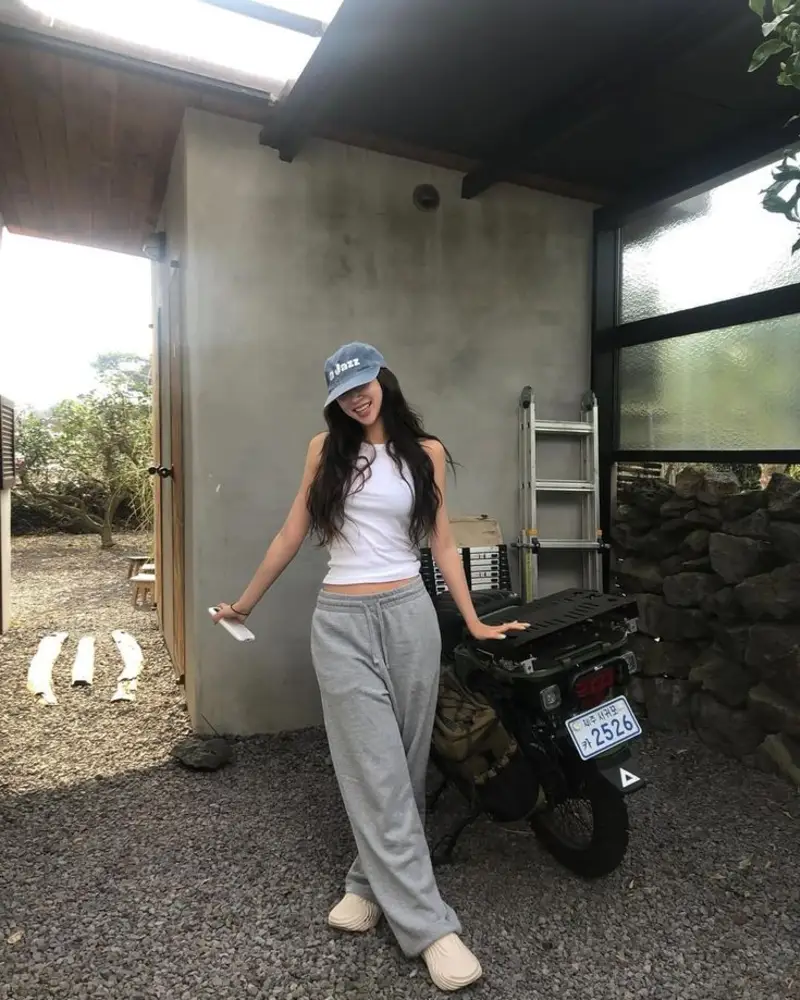 Athletic Set with Sneakers