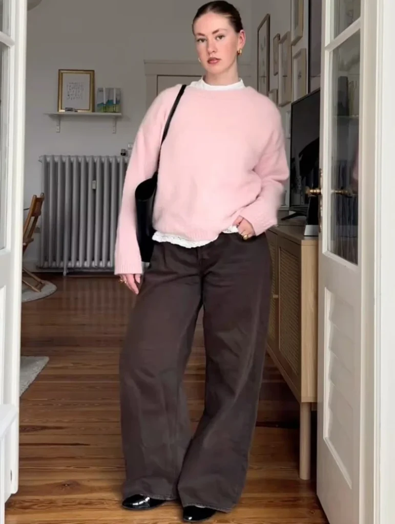 Blush Pink Knit, Soft Everyday Comfort