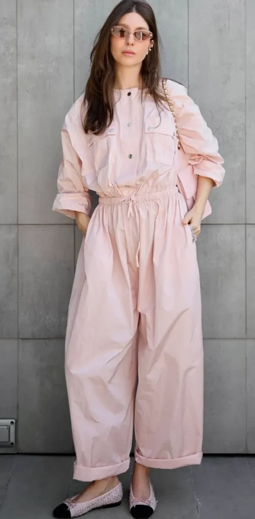 Blush Pink Utility Jumpsuit