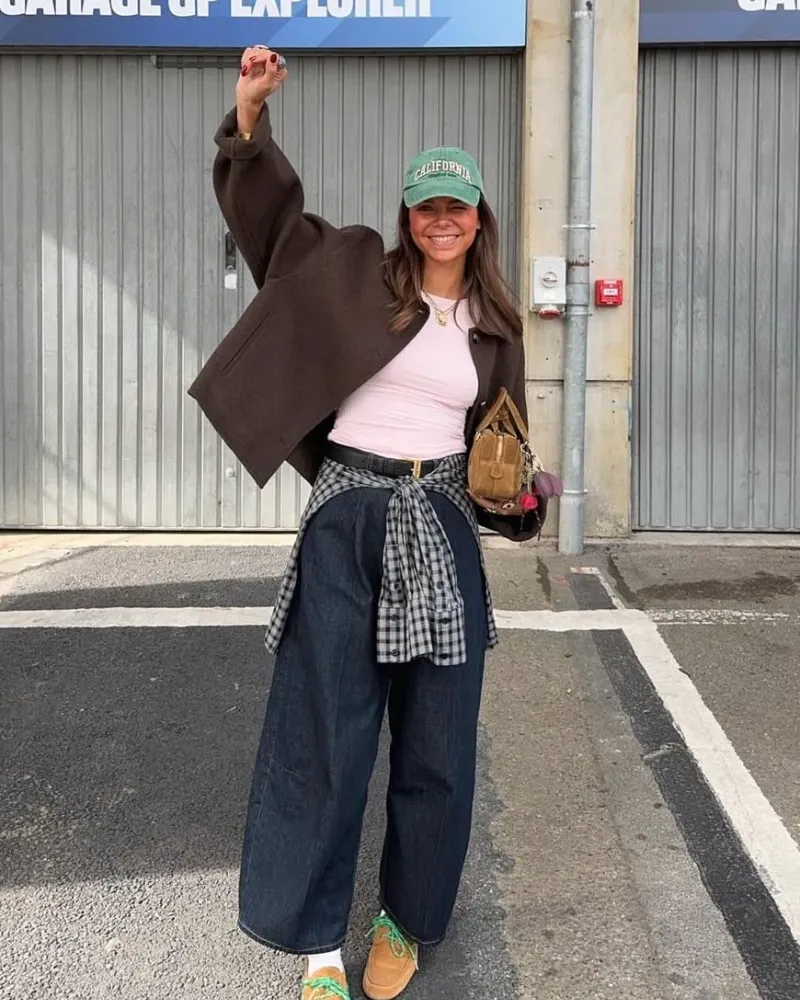 Cropped Jacket, Denim Pants
