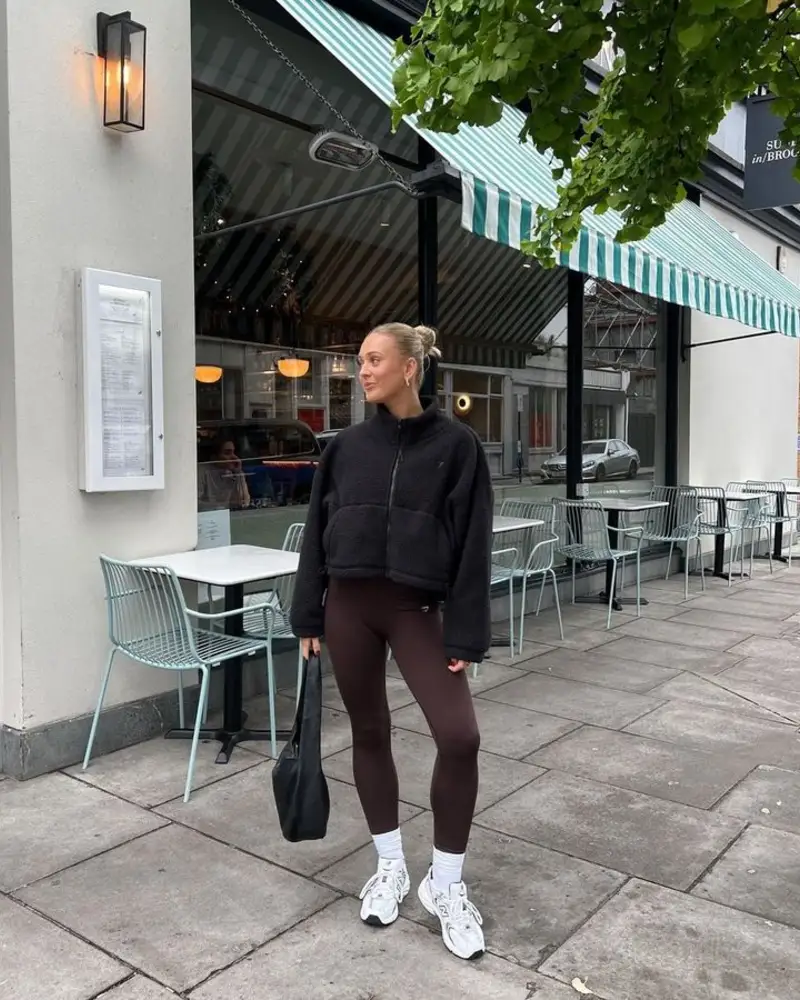 Fuzzy Fleece Jacket & Leggings