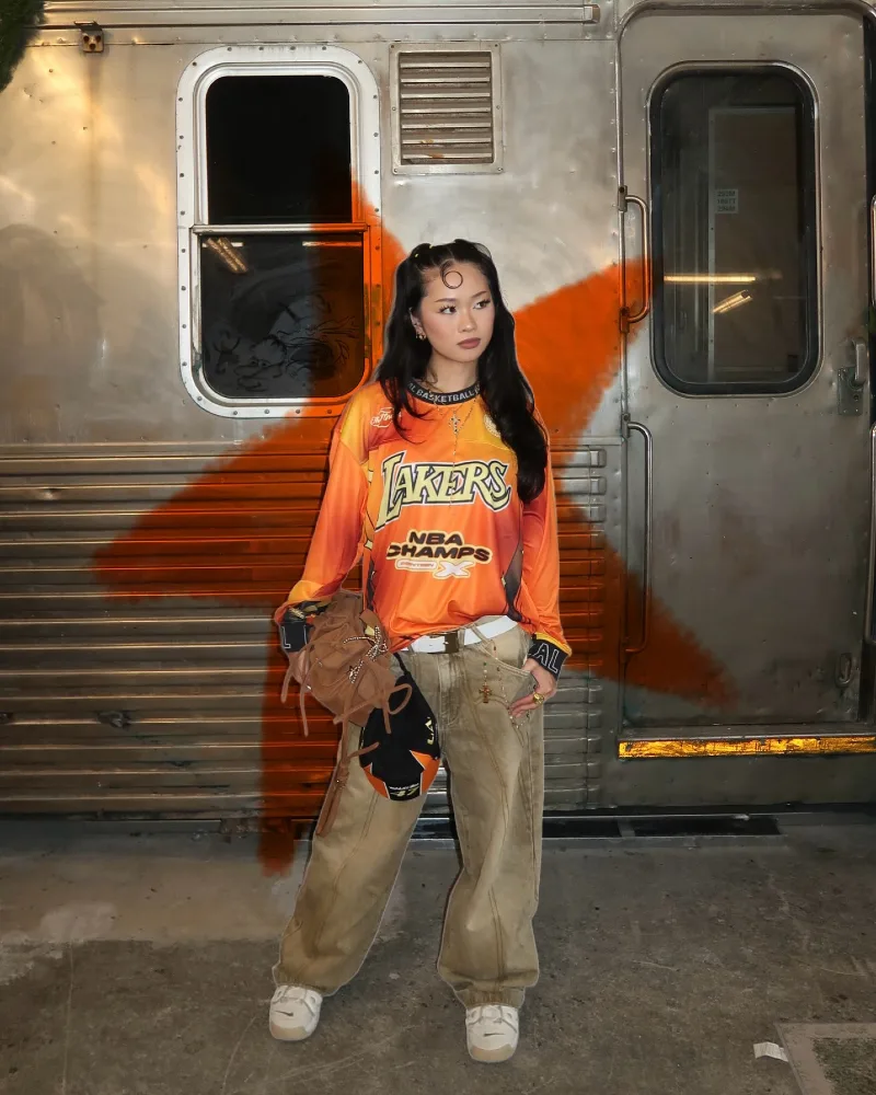Graphic Jersey & Cargo Pants