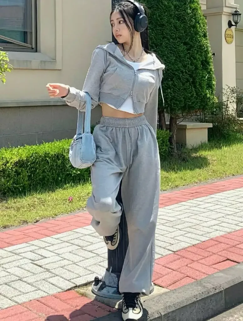 Grey Athleisure Set