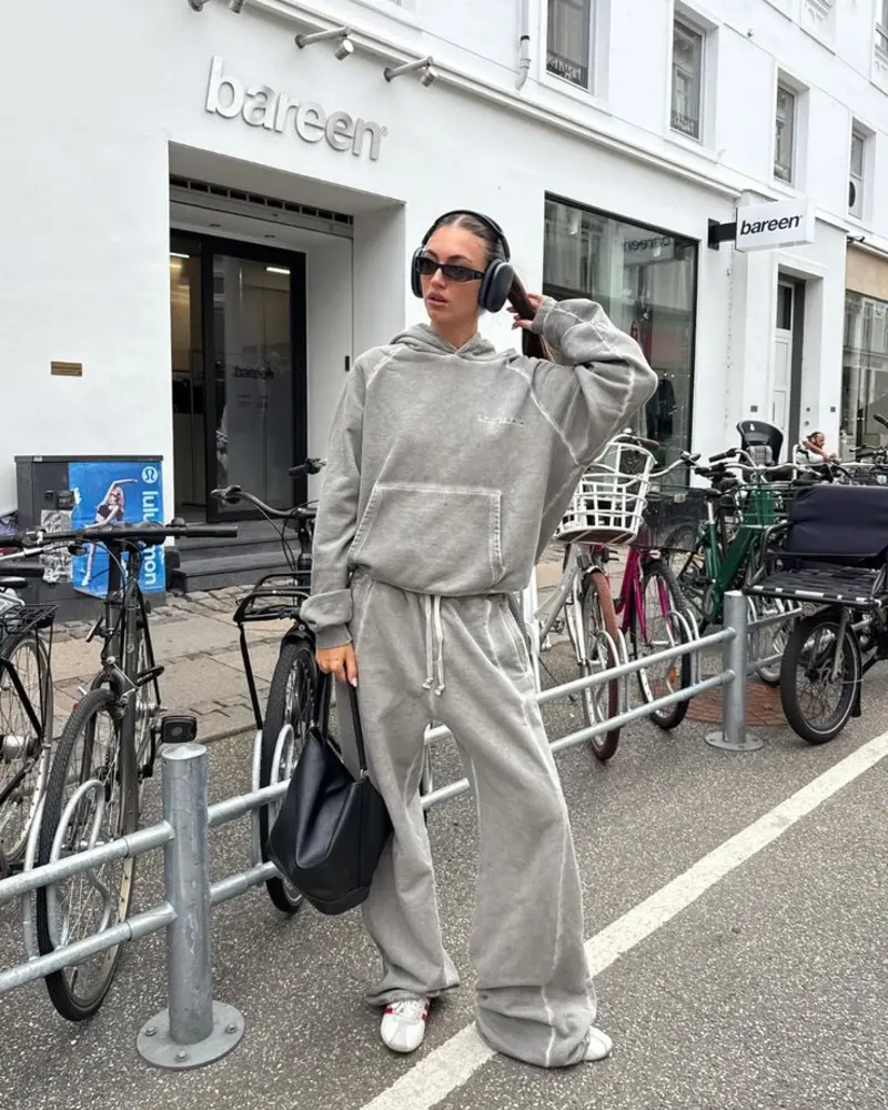 Grey Hoodie & Jogger Set