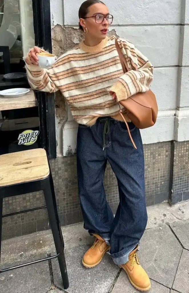 Striped Knit, Warm Everyday Staple