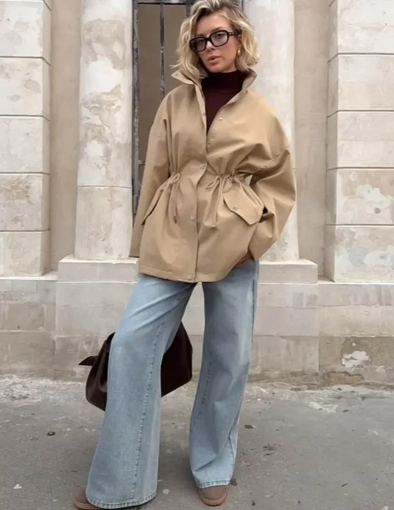  Utility Jacket in Tonal Neutrals