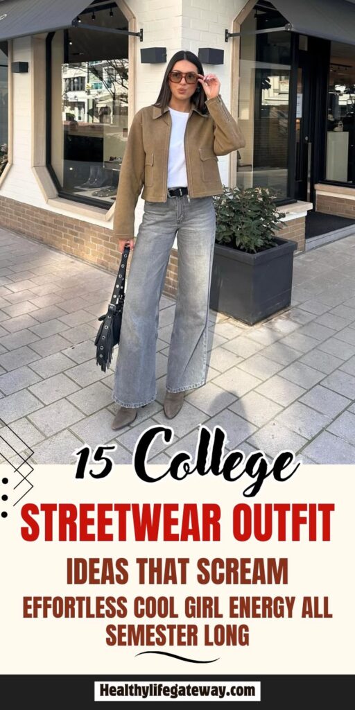 15 College Streetwear Outfit Ideas That Scream Effortless Cool Girl Energy All Semester Long