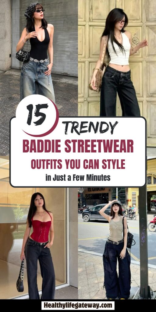 15 Trendy Baddie Streetwear Outfits You Can Style in Just a Few Minutes