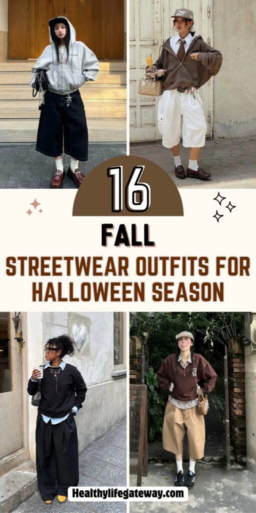 16 Fall Streetwear Outfits for Halloween Season Street Style
