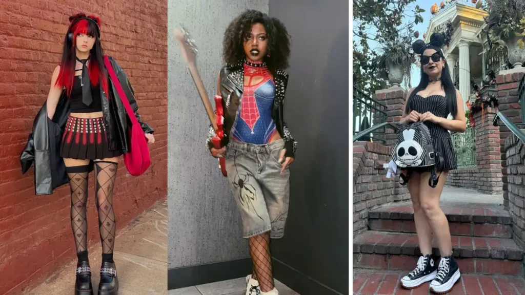 16 Halloween Streetwear Outfits for College Girls with Full Costume Looks