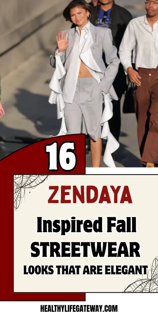16 Zendaya-Inspired Fall Streetwear Looks That Mix Comfort With Red-Carpet Confidence