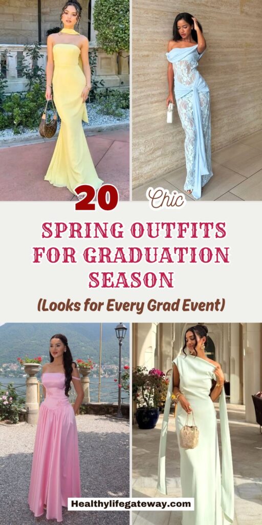 20 Chic Spring Outfits for Graduation Season Celebrations: Stylish Looks for Every Grad Event