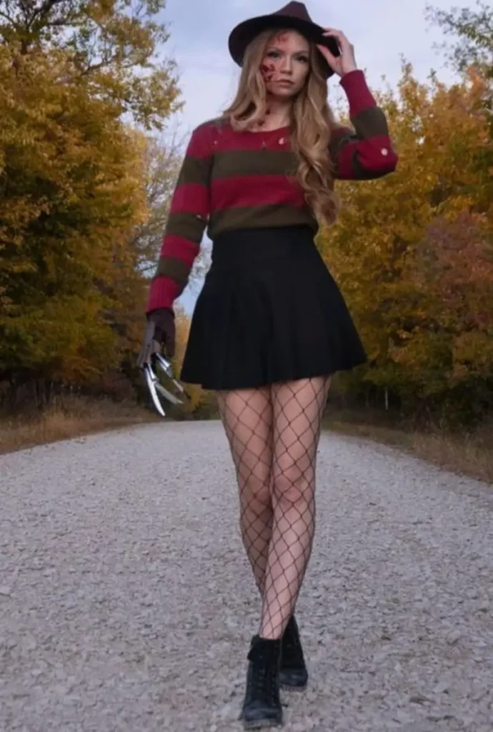 Freddy Krueger Sweater Look