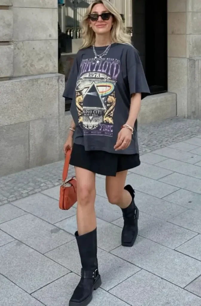 Graphic tees as the reference point