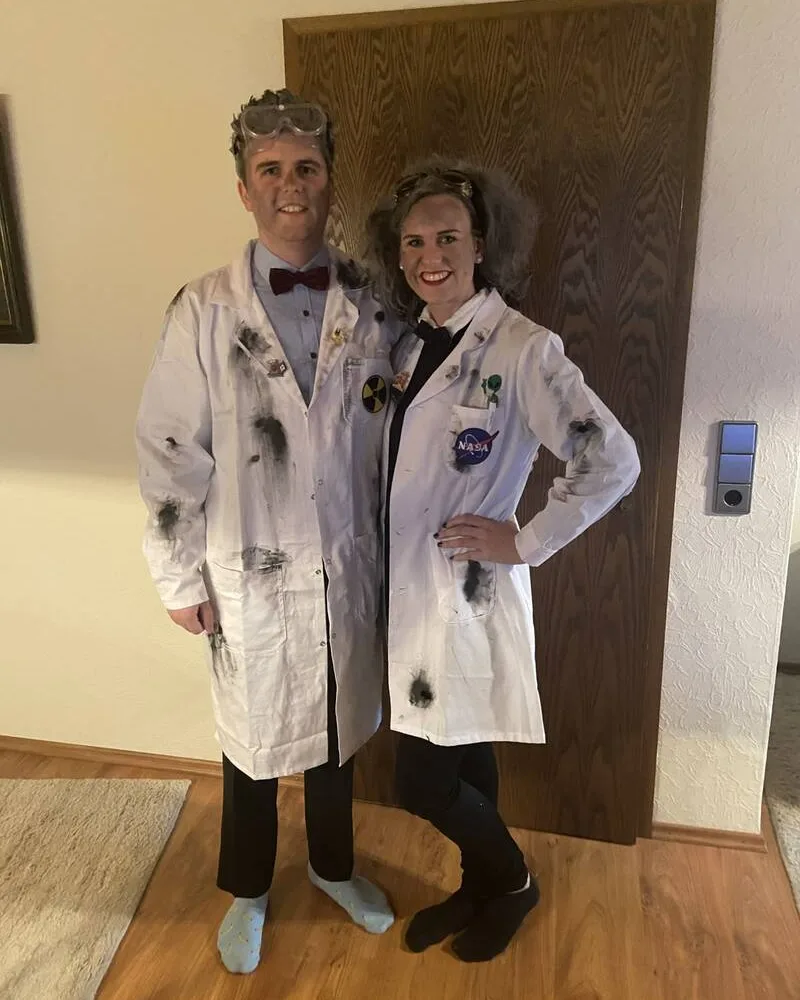 Mad Scientist Couple Costume