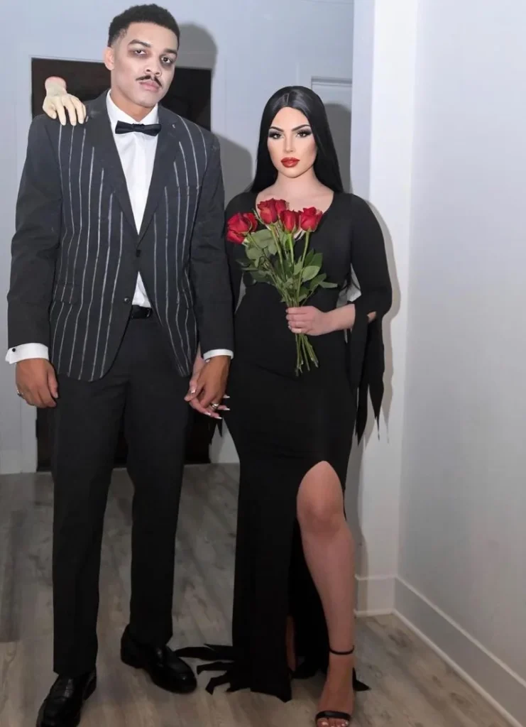 Morticia and Gomez Addams Couple Costume