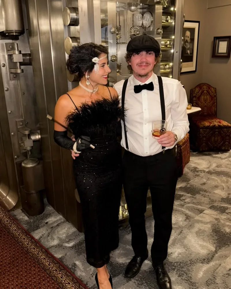 Roaring Twenties Flapper and Gangster