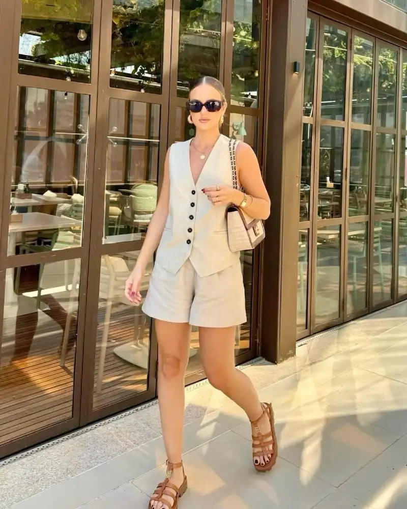 White Eyelet Mini Dress
