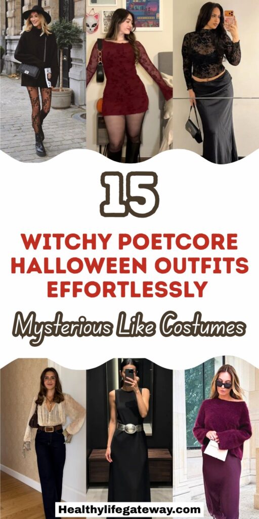 15 Witchy Poetcore Halloween Outfits That Look Mysterious Without Feeling Like Costumes