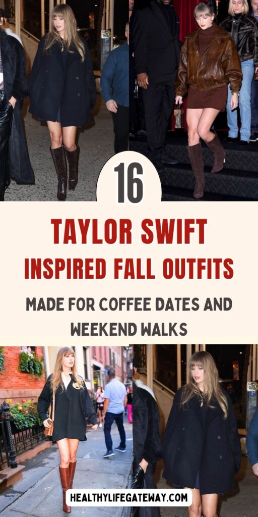 16 Taylor Swift-Inspired Autumn Outfits Made for Coffee Dates and Weekend Walks