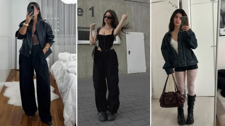17 Dark Feminine Halloween Streetwear Looks Built Around Lace, Leather, and Moody Layers