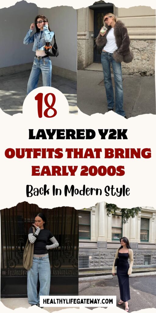 18 Layered Y2K Outfits That Bring Early 2000s Style Back With a Fresh Modern Twist