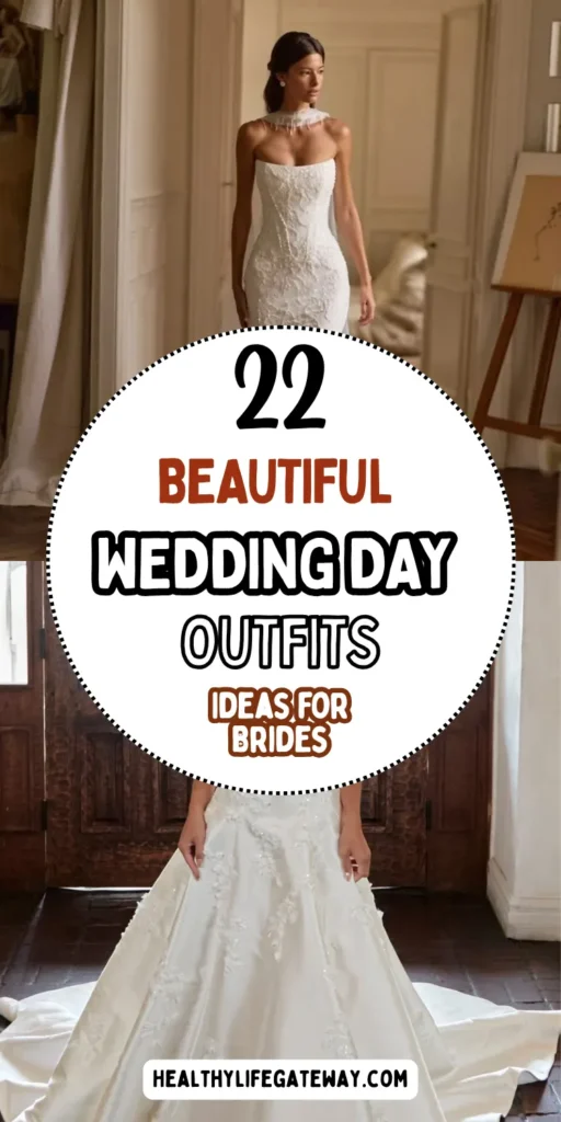 22 Beautiful Wedding Day Outfit Ideas for Brides Who Want to Feel Elegant, Modern, and Unforgettable