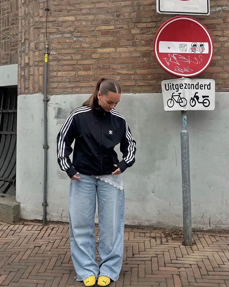 Modern streetwear look