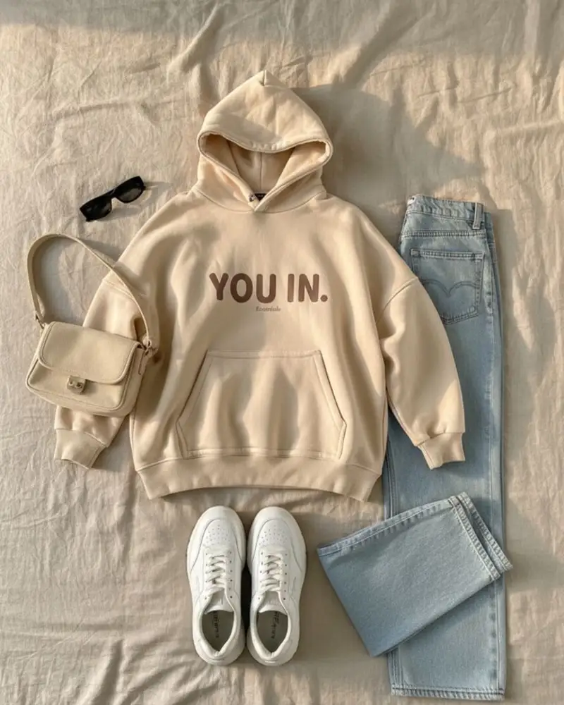 The Simple Formula Behind an Easy Campus Outfit