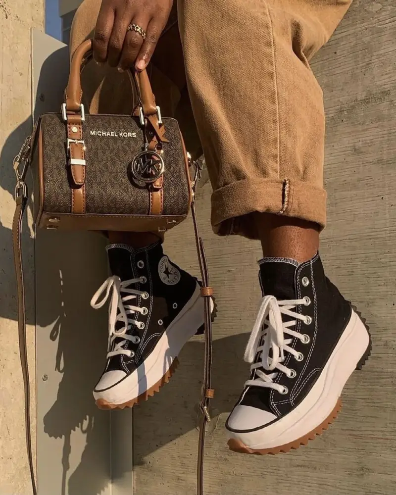 Use Shoes, Texture, and Accessories to Finish the Shift