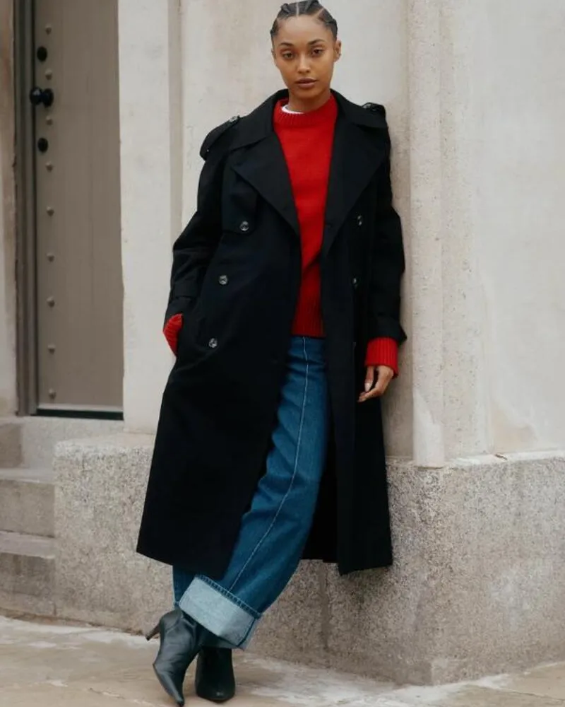 Warm evening outfit